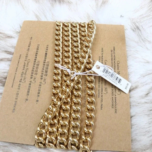 Coach 31126 Shoulder Crossbody 45 3/4" Chain - Picture 4 of 7